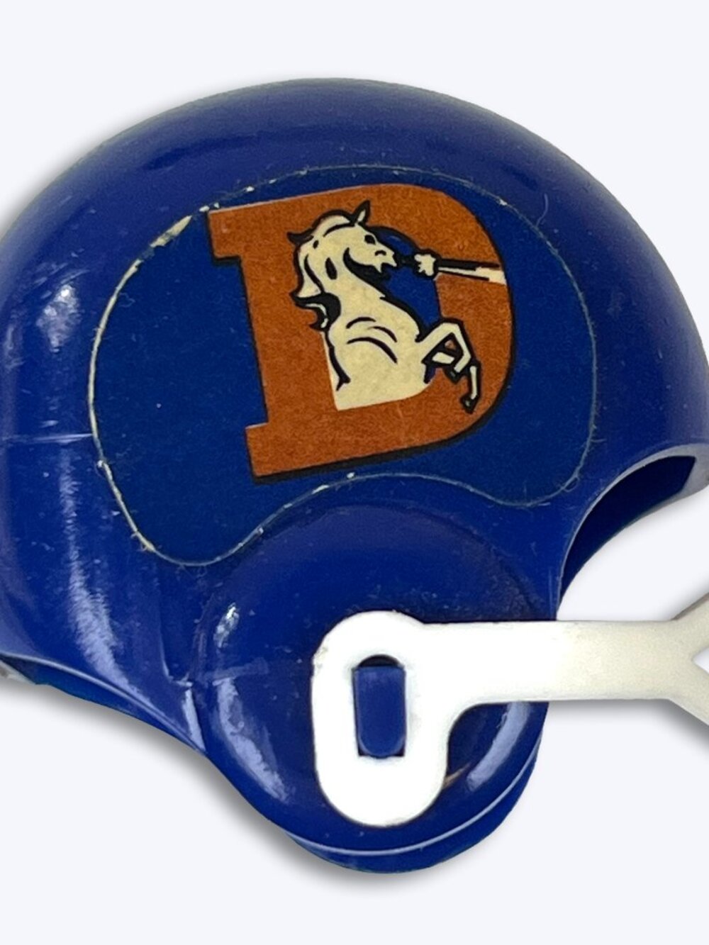Vtg 1970s NFL Gumball Mini Football Helmet Denver Broncos Vending Machine Toy 70